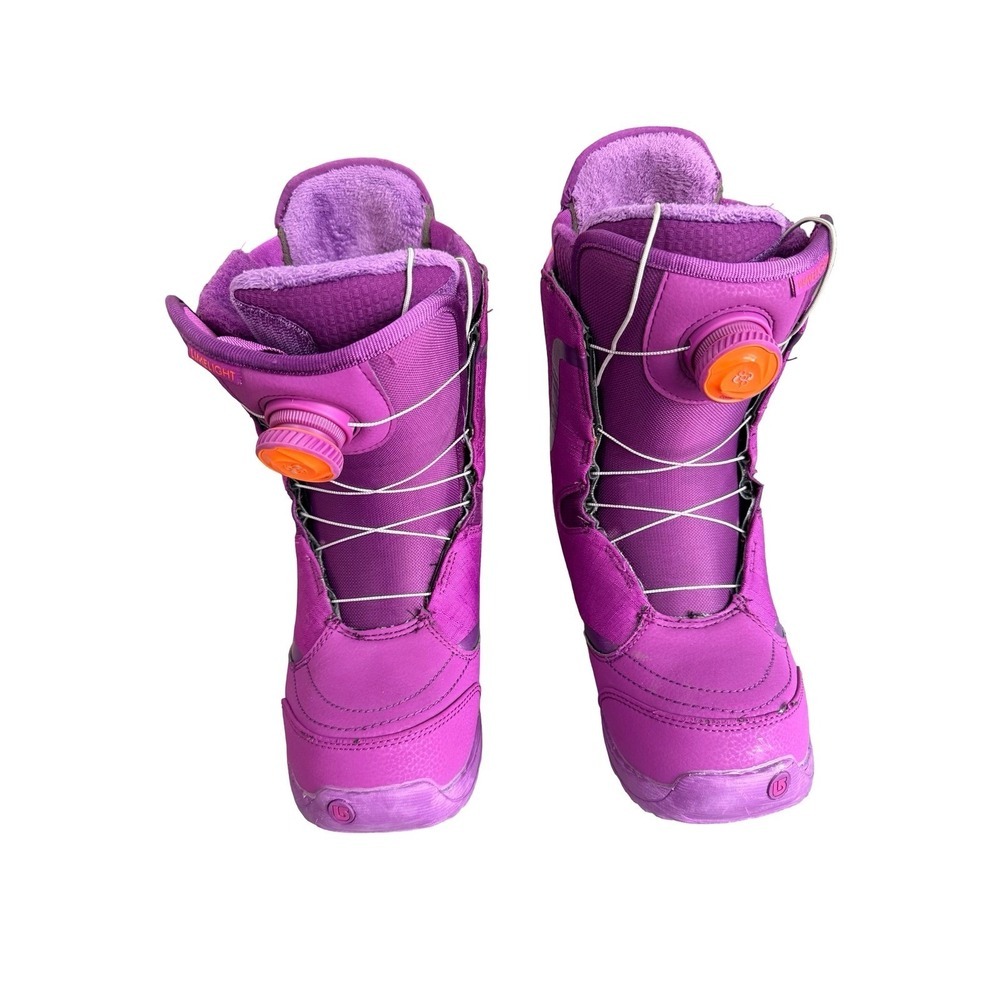 Burton Limelight BOA Imprint 2 Snowboard Boots Purple Women Size 7